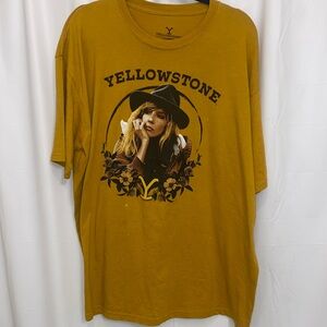 Yellowstone Mustard Graphic Tee - Short Sleeve